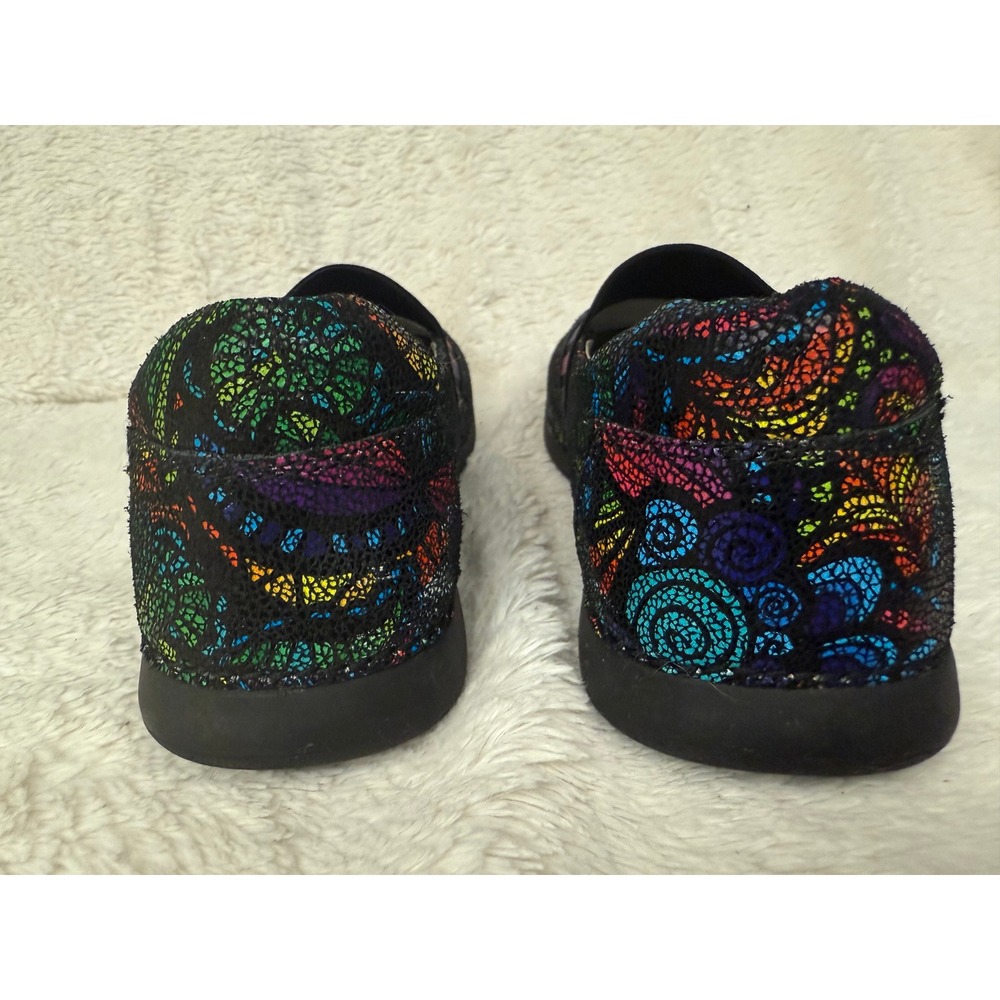 Alegria Glee Stained Glass Size 36 US 6‎ Clogs Slip Resistant - Picture 9 of 11